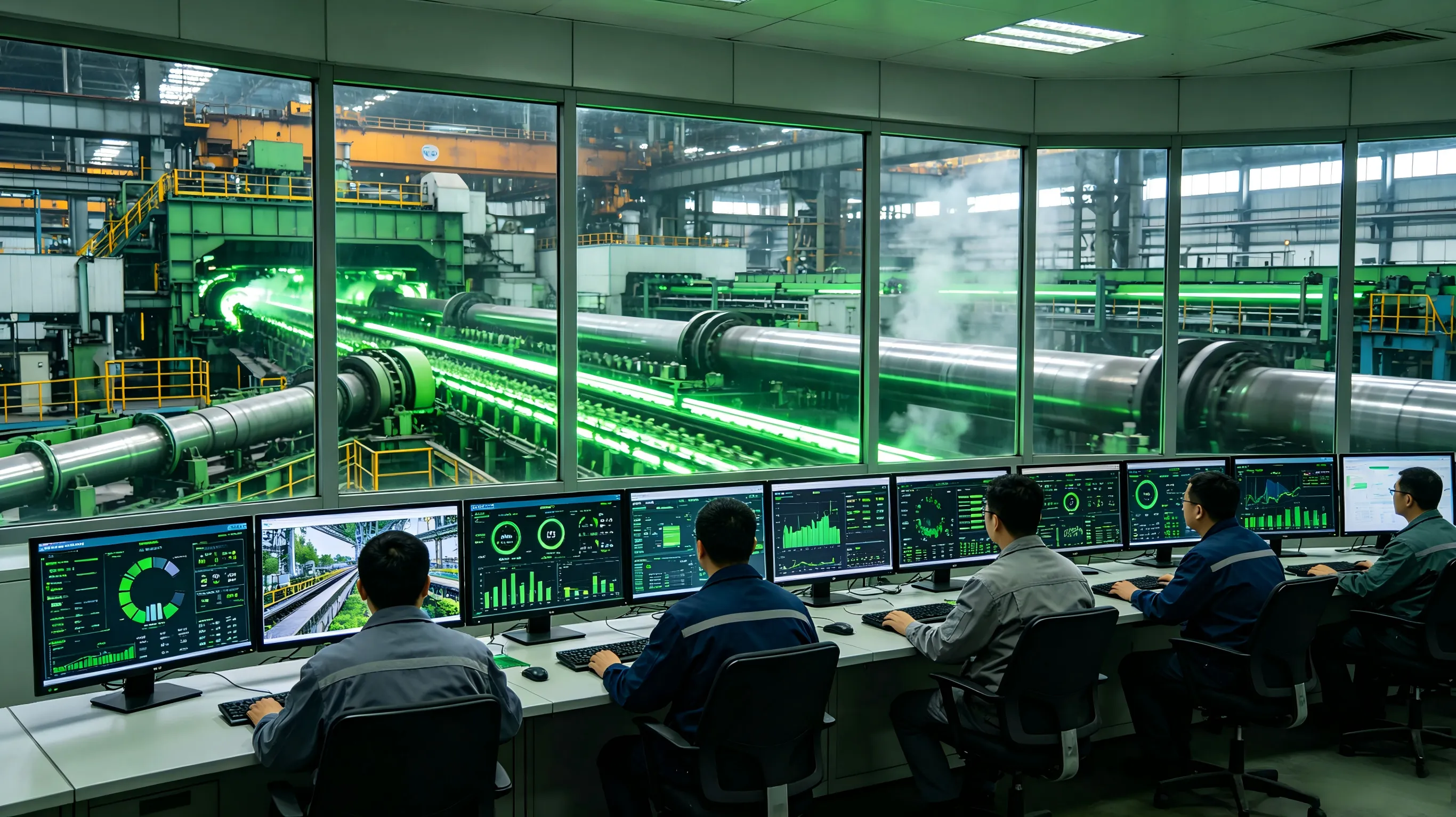 Produksi ramah lingkungan telah menjadi standar dalam industri, dan perusahaan baja mempercepat reformasi penghematan energi dan pengurangan konsumsi